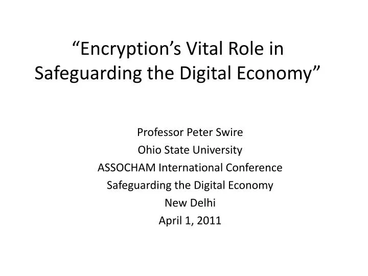 encryption s vital role in safeguarding the digital economy