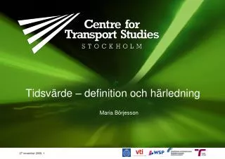 tidsv rde definition och h rledning