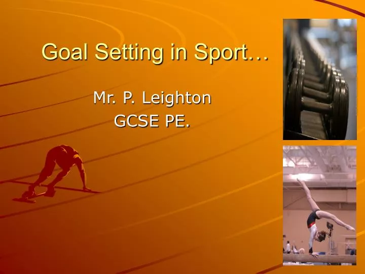 goal setting in sport