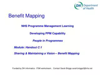 Benefit Mapping