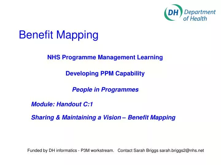benefit mapping