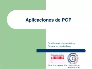 aplicaciones de pgp