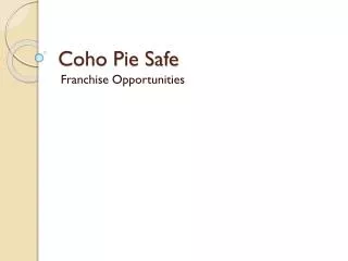 Coho Pie Safe