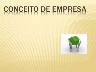 conceito de empresa