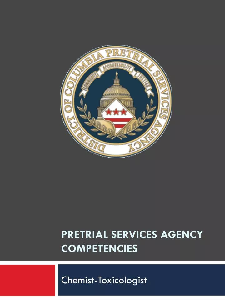 pretrial services agency competencies