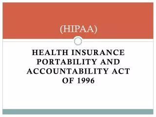 hipaa