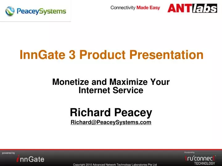 inngate 3 product presentation