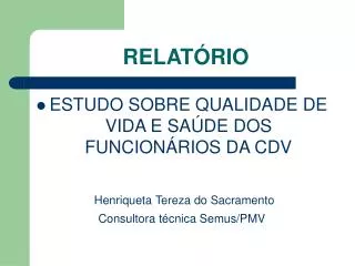 relat rio