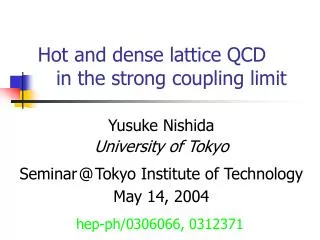 Hot and dense lattice QCD in the strong coupling limit