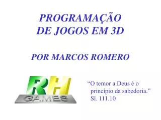 programa o de jogos em 3d