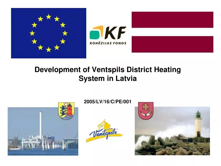 development of ventspils district heating system in latvia 2005 lv 16 c pe 001
