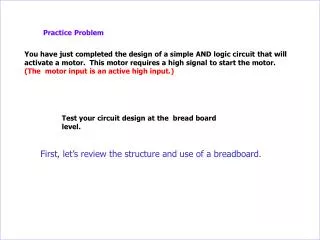 Practice Problem