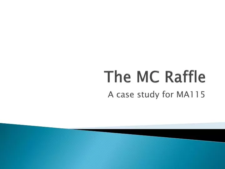 the mc raffle