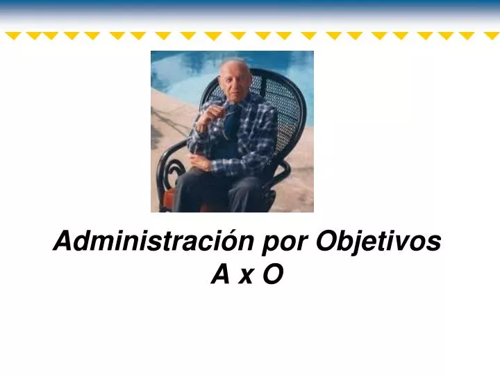 administraci n por objetivos a x o