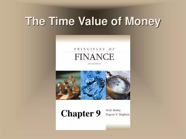 the time value of money