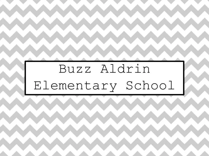 buzz aldrin elementary school