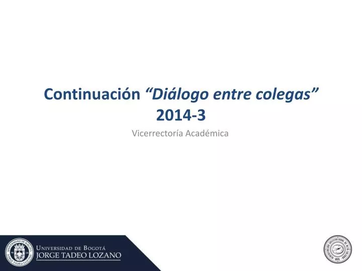 continuaci n di logo entre colegas 2014 3