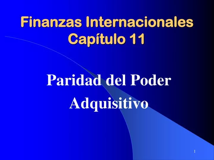 finanzas internacionales cap tulo 11