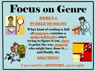 Focus on Genre