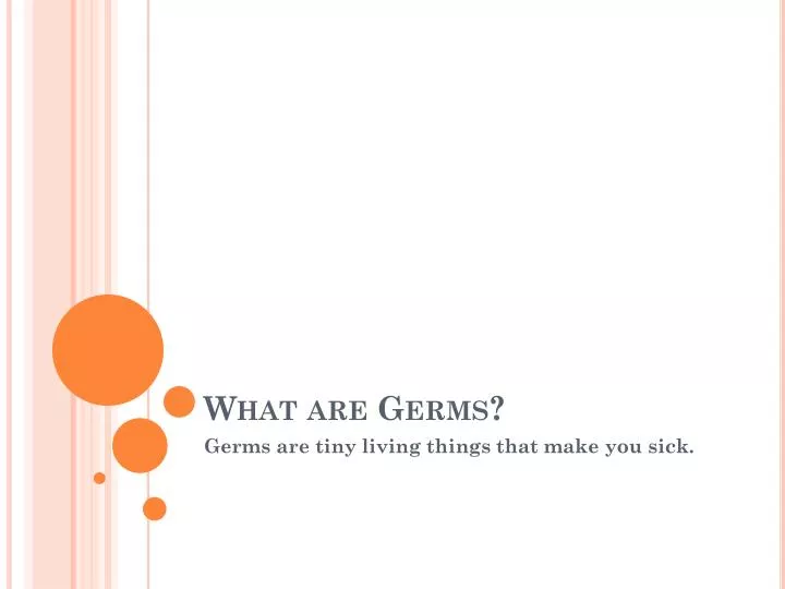 what are germs