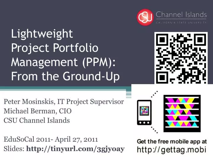 lightweight project portfolio management ppm from the ground up