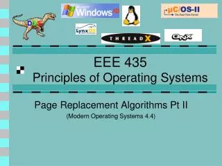 PPT - EEE 435 Principles Of Operating Systems PowerPoint Presentation ...