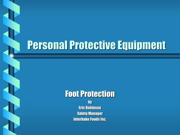 personal protective equipment