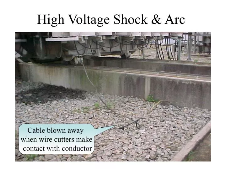 high voltage shock arc