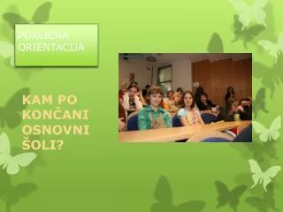 poklicna orientacija