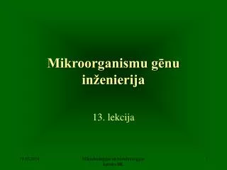 mikroorganismu g nu in enierija