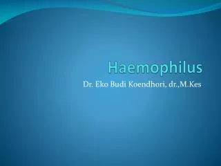 haemophilus