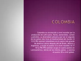 colombia