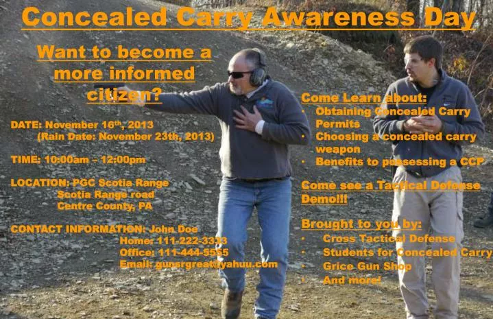 concealed carry awareness day