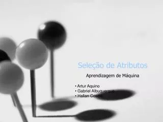 sele o de atributos