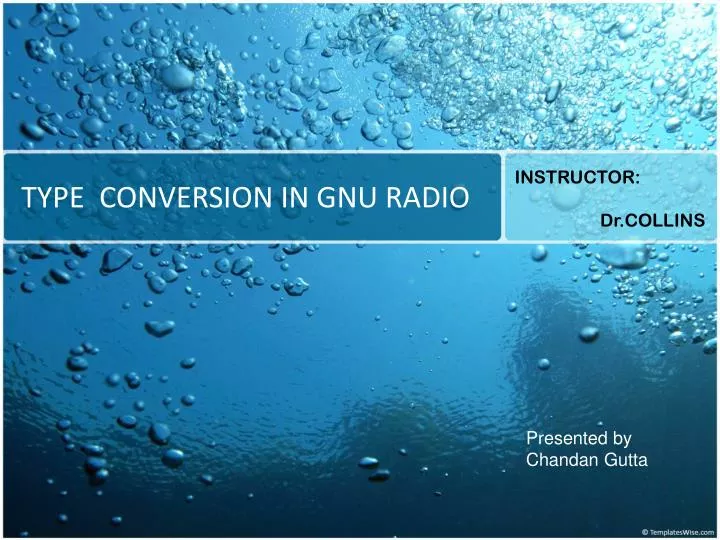 type conversion in gnu radio