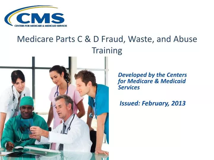 medicare parts c d fraud waste and abuse training