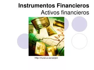 instrumentos financieros activos financieros