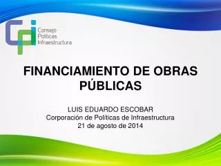 financiamiento de obras p blicas