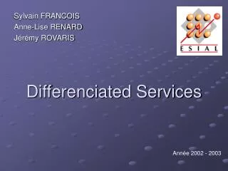 differenciated services