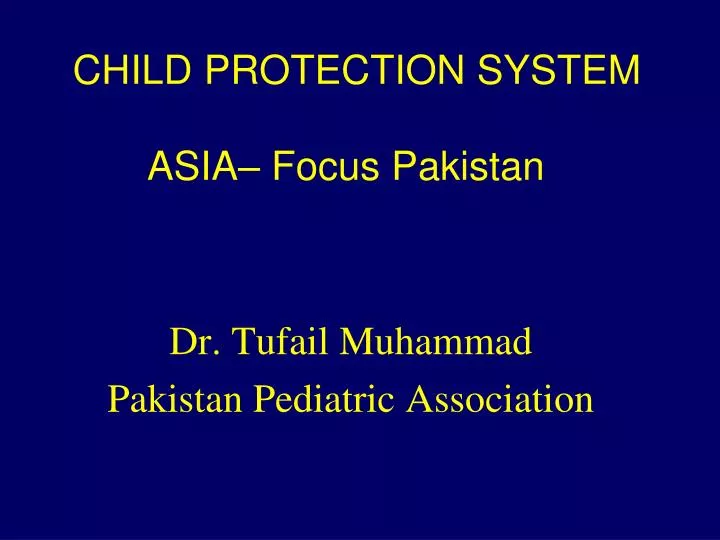child protection system asia focus pakistan