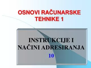 osnovi ra unarske tehnike 1