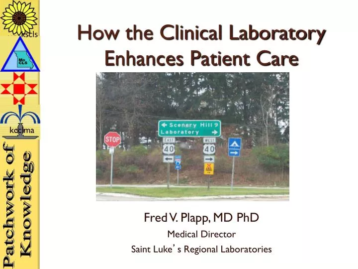 how the clinical laboratory enhances patient care