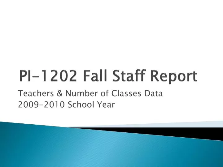 pi 1202 fall staff report