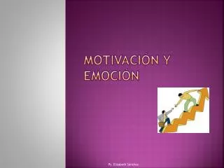 motivaci n y emoci n