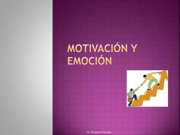 PPT - Motivación Y Emoción PowerPoint Presentation, Free Download - ID ...