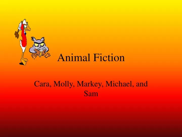 animal fiction