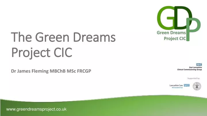 the green dreams project cic