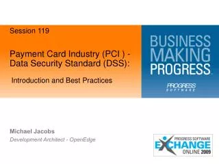 PPT - Payment Card Industry Data Security Standard PowerPoint ...