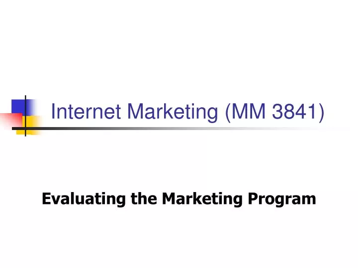 internet marketing mm 3841