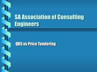 SA Association of Consulting Engineers